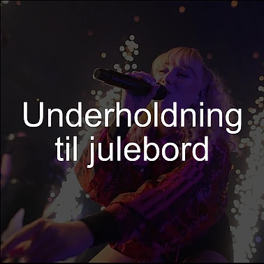 underholdning til julebord