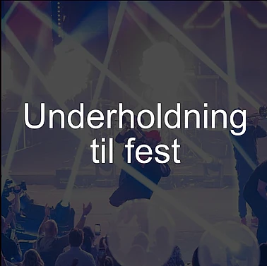 underholdning til fest